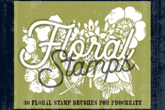 30 Floral Stamp Brushes for Procreate: Elevating Your Digital Artwork