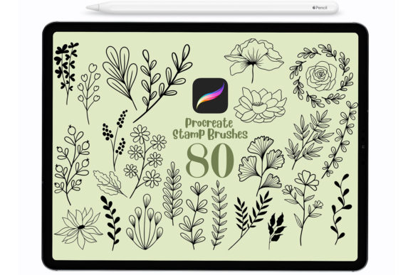 80 Botanical Stamp Brushes for Procreate: A Practical Guide