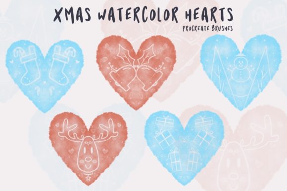 Evaluating Xmas Hearts Brushes for Digital Holiday Design