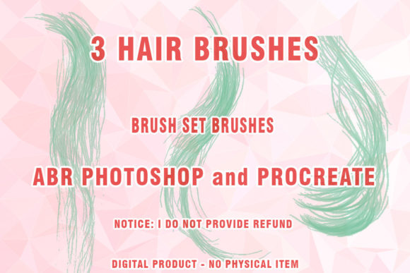 Master Digital Hair with Procreate & PS Brushes