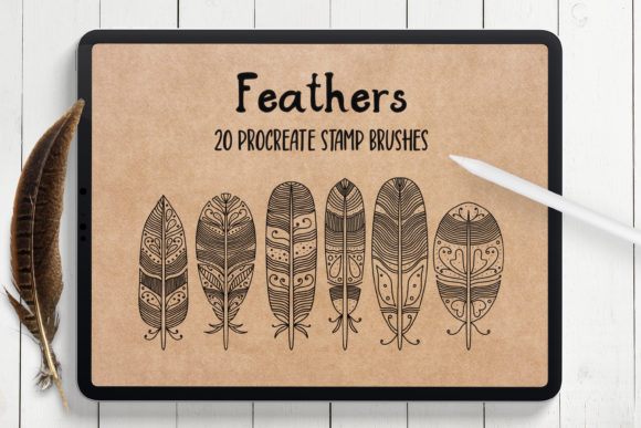 Mastering Digital Texture: A Guide to Feathers Procreate Stamp Brushes for iPad Artists