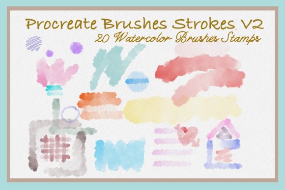 Mastering Digital Texture with Procreate Brushes Strokes V2