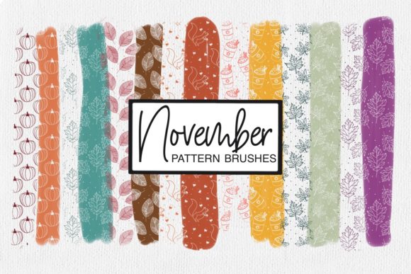 Mastering November Pattern Brushes Procreate