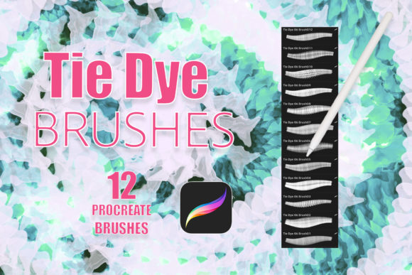 Mastering Procreate Realistic Tie Dye Brushes Vol6 for Professional Digital Art