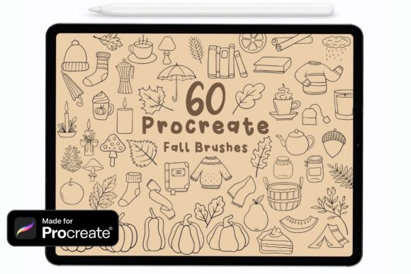 Procreate Fall Brushes: Elevating Digital Autumn Illustrations