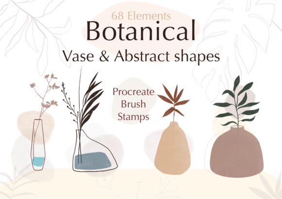 Procreate Stamps Brushes Botanical Guide