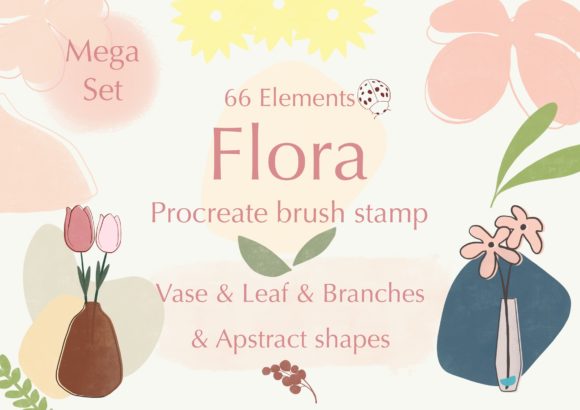 Procreate Stamps Brushes Flora Branch: Elevating Your Digital Botanical Designs