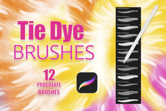 Procreate Tie Dye Brushes Vol5 Guide