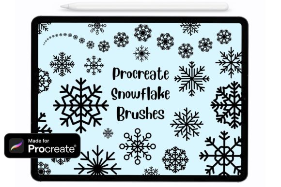 Strategic Winter Design: Leveraging Snowflake Brushes for Procreate