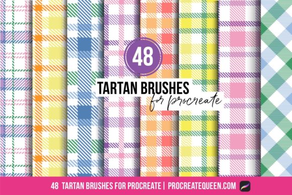 Tartan Brushes for Procreate: Elevating Digital Design with Classic Patterns